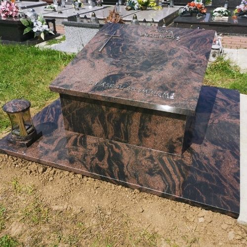 Urnový hrob Aurora kamenárstvo Pribina