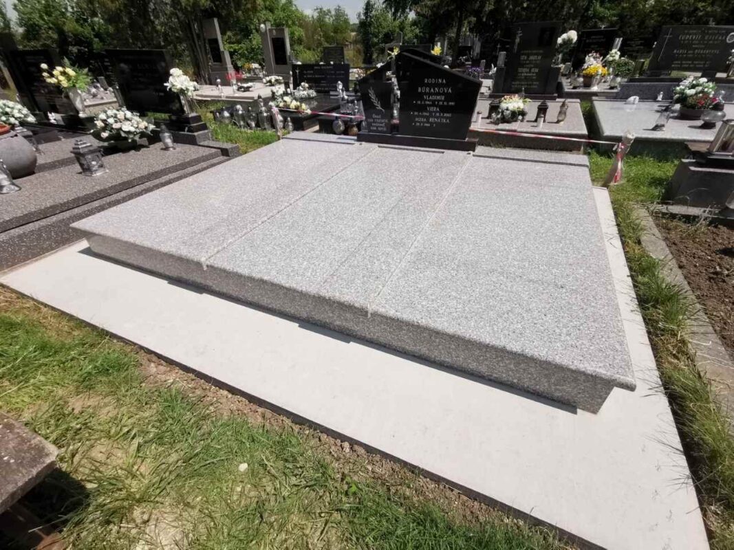 Trojhrob zo žuly G664 kamenárstvo Pribina Nitra